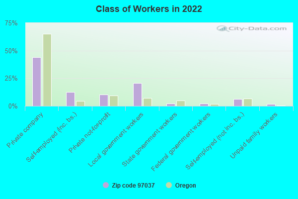 Class of Workers in 2022