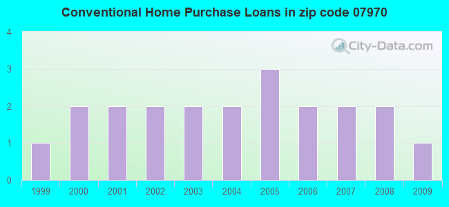 Conventional Home Purchase Loans in zip code 07970