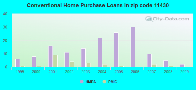 Conventional Home Purchase Loans in zip code 11430