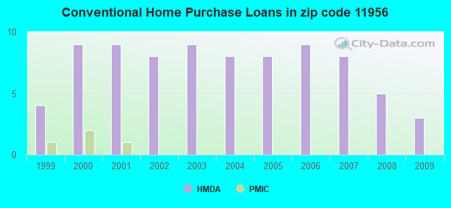 Conventional Home Purchase Loans in zip code 11956