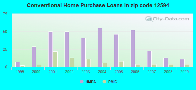 Conventional Home Purchase Loans in zip code 12594