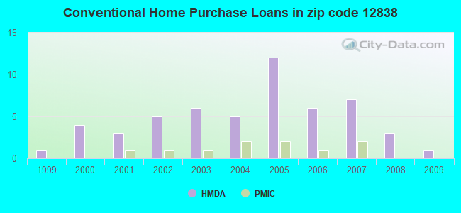 Conventional Home Purchase Loans in zip code 12838