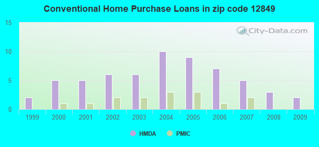 Conventional Home Purchase Loans in zip code 12849