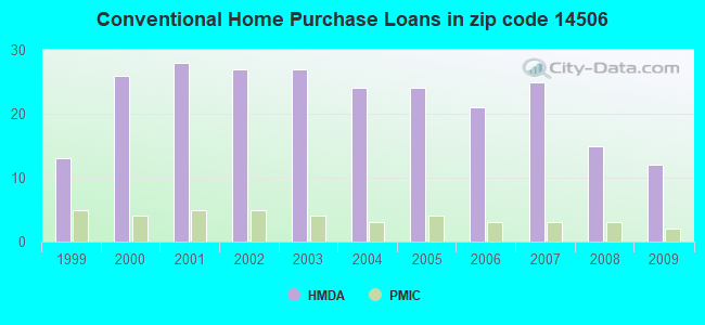 Conventional Home Purchase Loans in zip code 14506