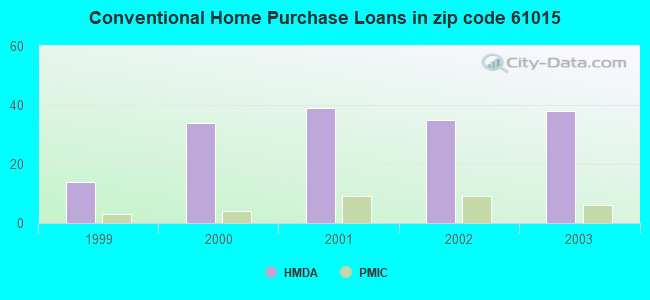 Conventional Home Purchase Loans in zip code 61015