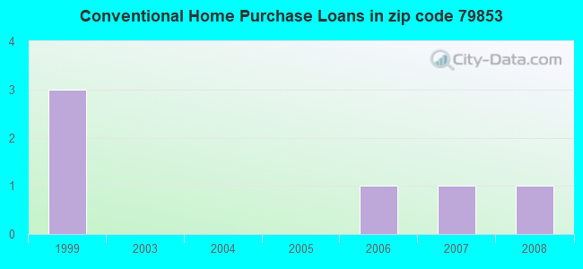 Conventional Home Purchase Loans in zip code 79853