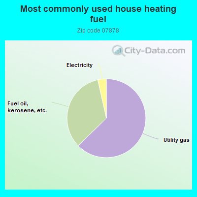 Most commonly used house heating fuel