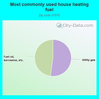 Most commonly used house heating fuel