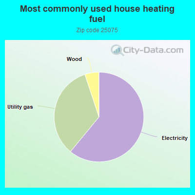 Most commonly used house heating fuel