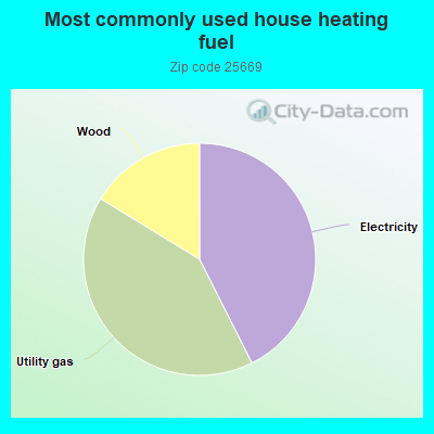 Most commonly used house heating fuel