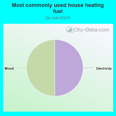 Most commonly used house heating fuel