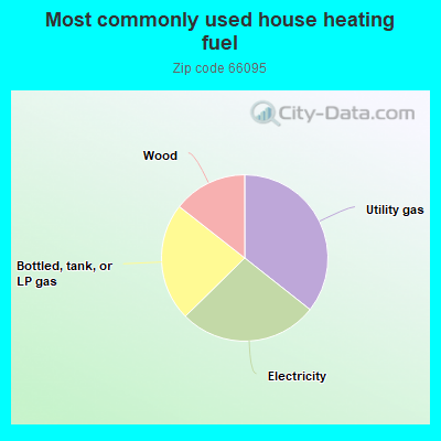 Most commonly used house heating fuel