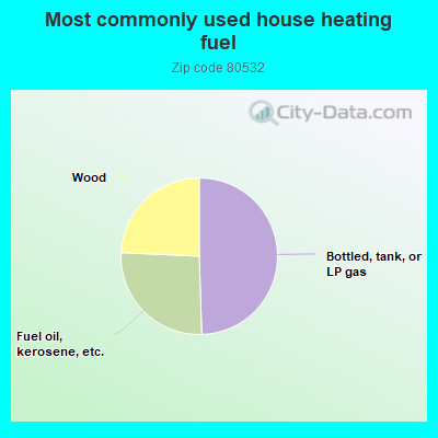 Most commonly used house heating fuel