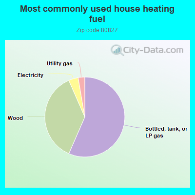 Most commonly used house heating fuel