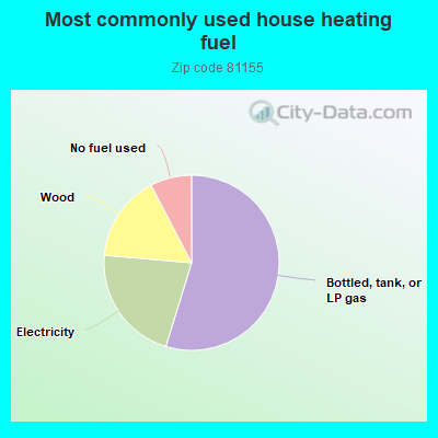 Most commonly used house heating fuel