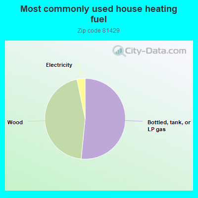 Most commonly used house heating fuel