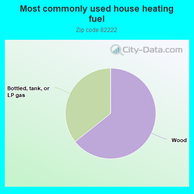 Most commonly used house heating fuel