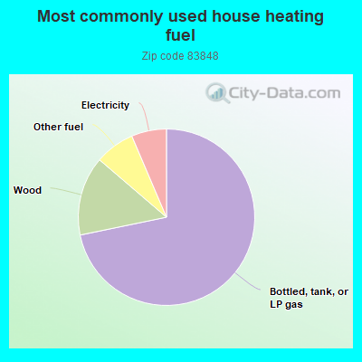 Most commonly used house heating fuel