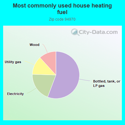 Most commonly used house heating fuel