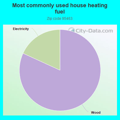 Most commonly used house heating fuel