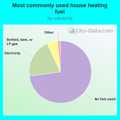 Most commonly used house heating fuel