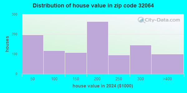 ZIP CODE 32064 visual data 3