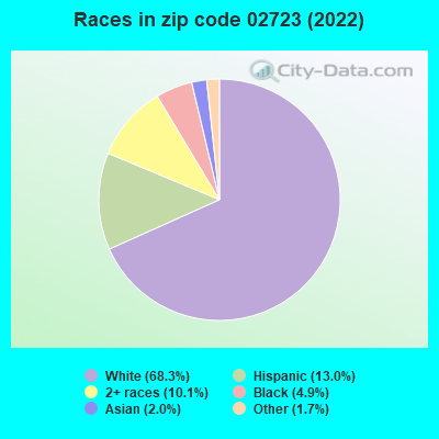 Races in zip code 02723 (2022)