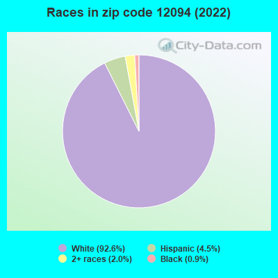 Races in zip code 12094 (2022)