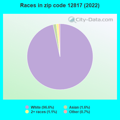 Races in zip code 12817 (2022)