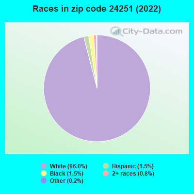 Races in zip code 24251 (2022)