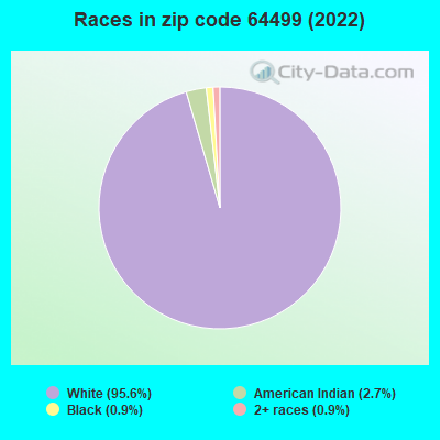 Races in zip code 64499 (2022)