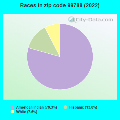 Races in zip code 99788 (2022)