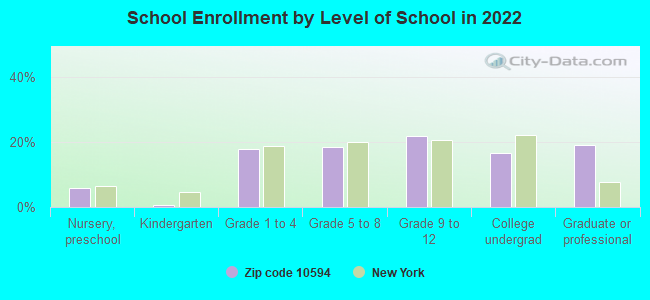 School Enrollment by Level of School in 2022