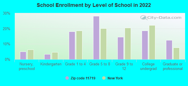 School Enrollment by Level of School in 2022