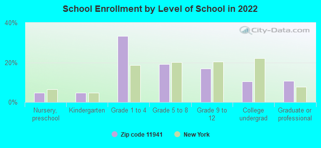 School Enrollment by Level of School in 2022