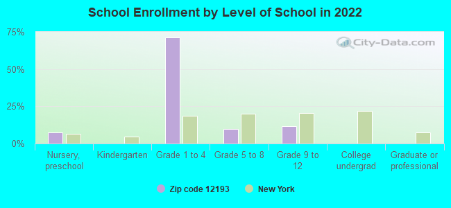 School Enrollment by Level of School in 2022