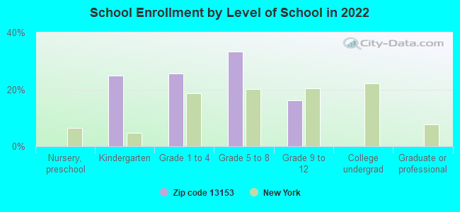 School Enrollment by Level of School in 2022