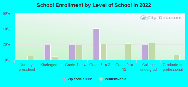 School Enrollment by Level of School in 2022