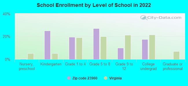 School Enrollment by Level of School in 2022