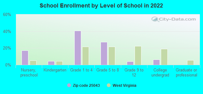 School Enrollment by Level of School in 2022