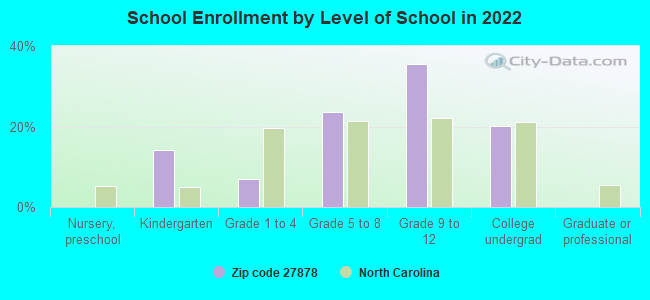 School Enrollment by Level of School in 2022