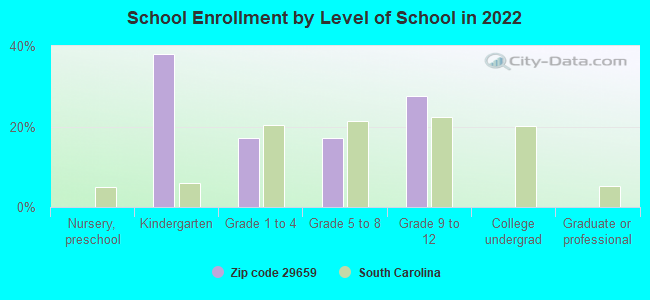 School Enrollment by Level of School in 2022