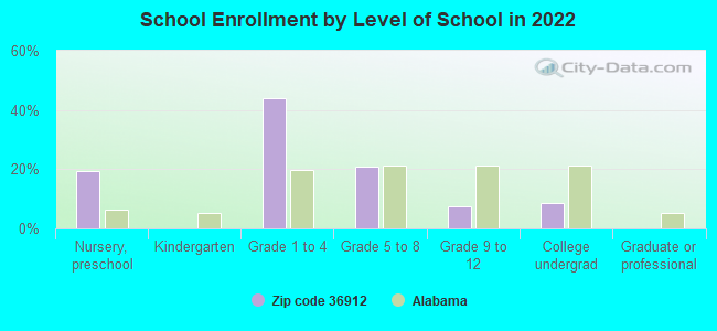 School Enrollment by Level of School in 2022