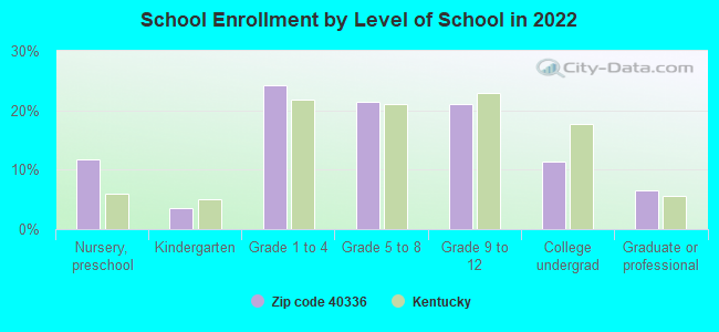 School Enrollment by Level of School in 2022