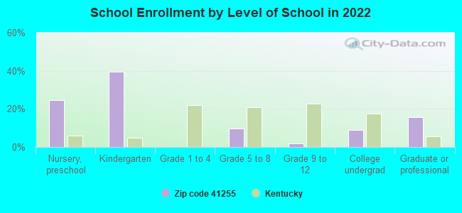 School Enrollment by Level of School in 2022