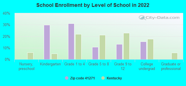 School Enrollment by Level of School in 2022