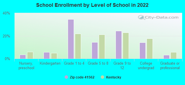 School Enrollment by Level of School in 2022