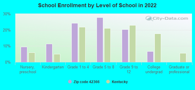 School Enrollment by Level of School in 2022