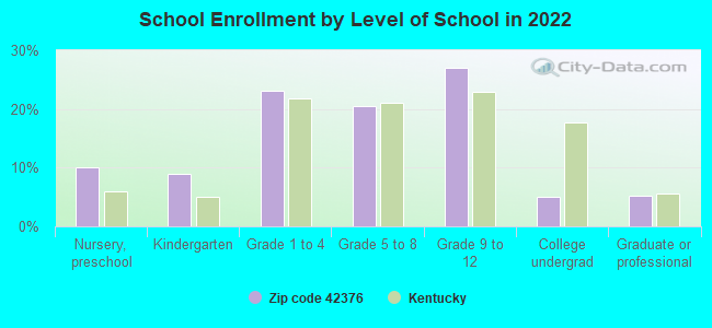 School Enrollment by Level of School in 2022