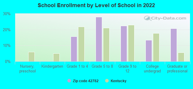 School Enrollment by Level of School in 2022